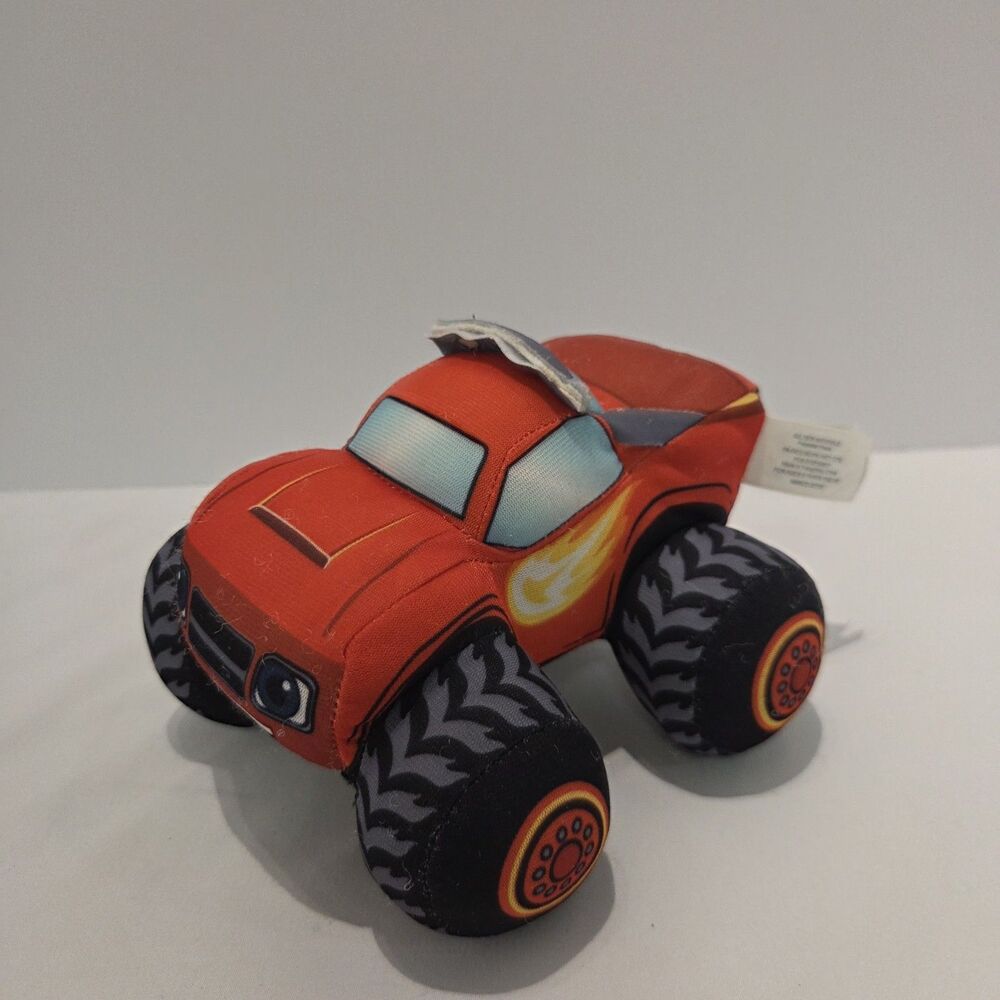 Blaze and the Monster Machines Plush Red Monster Truck 6"